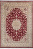Pak-Persian Red Hand Knotted 90 X 125  Area Rug 700-146120 Thumb 0