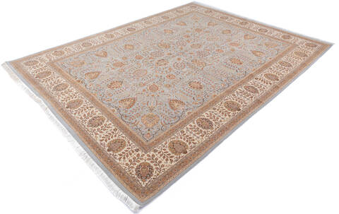 Pak-Persian Blue Hand Knotted 90 X 122 Area Rug 700-146121 Image 2