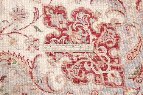 Pak-Persian Beige Hand Knotted 90 X 124 Area Rug 700-146123 Image 7