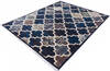 Modern Multicolor Hand Knotted 711 X 911 Area Rug 700-146128 Thumb 2