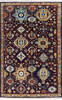 Chobi Black Hand Knotted 60 X 93  Area Rug 700-146129 Thumb 0