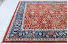Chobi Red Hand Knotted 80 X 99  Area Rug 700-146130 Thumb 5