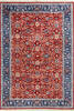 Chobi Red Hand Knotted 69 X 99  Area Rug 700-146132 Thumb 0