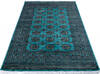 Bokhara Green Hand Knotted 49 X 67  Area Rug 700-146135 Thumb 1