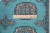 Bokhara Green Hand Knotted 49 X 67  Area Rug 700-146135 Thumb 6