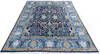 Oushak Blue Hand Knotted 80 X 98  Area Rug 700-146136 Thumb 1
