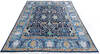Oushak Blue Hand Knotted 80 X 98 Area Rug 700-146136 Thumb 1
