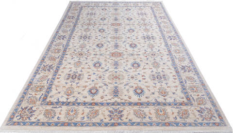 Chobi White Hand Knotted 85 X 1210 Area Rug 700-146138 Image 1
