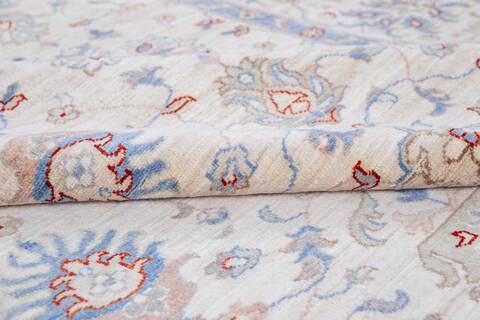 Chobi White Hand Knotted 85 X 1210 Area Rug 700-146138 Image 5