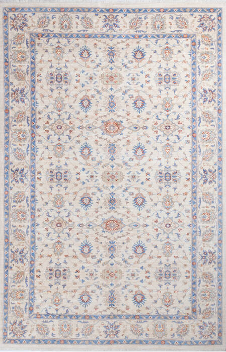 Chobi White Hand Knotted 85 X 1210 Area Rug 700-146138 Image 0