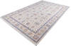 Chobi White Hand Knotted 85 X 1210  Area Rug 700-146138 Thumb 2