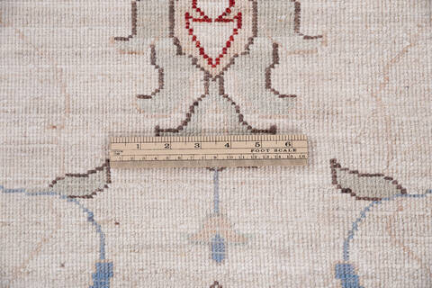 Chobi White Hand Knotted 91 X 116 Area Rug 700-146139 Image 6