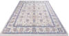 Chobi White Hand Knotted 91 X 116  Area Rug 700-146139 Thumb 1