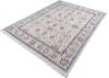 Chobi White Hand Knotted 711 X 99  Area Rug 700-146140 Thumb 1