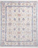 Chobi White Hand Knotted 711 X 99  Area Rug 700-146140 Thumb 0