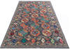 Chobi Grey Hand Knotted 66 X 910 Area Rug 700-146143 Thumb 1