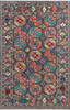 Chobi Grey Hand Knotted 66 X 910 Area Rug 700-146143 Thumb 0