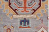 Chobi Grey Hand Knotted 410 X 68 Area Rug 700-146144 Thumb 6