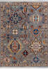 Chobi Grey Hand Knotted 410 X 68 Area Rug 700-146144 Thumb 0