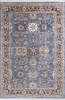 Chobi Blue Hand Knotted 66 X 97  Area Rug 700-146145 Thumb 0