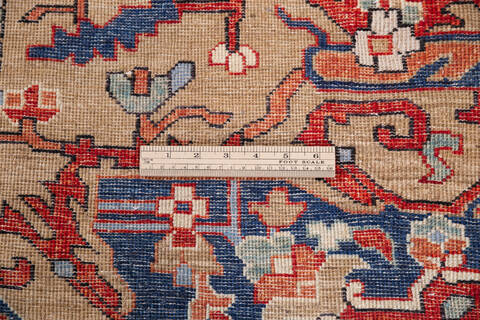 Chobi Red Hand Knotted 91 X 120 Area Rug 700-146148 Image 6