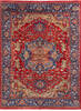 Chobi Red Hand Knotted 91 X 120 Area Rug 700-146148 Thumb 0