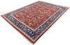 Chobi Red Hand Knotted 92 X 120  Area Rug 700-146149 Thumb 2