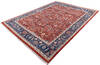 Chobi Red Hand Knotted 92 X 120 Area Rug 700-146149 Thumb 2