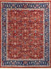 Chobi Red Hand Knotted 92 X 120 Area Rug 700-146149 Thumb 0