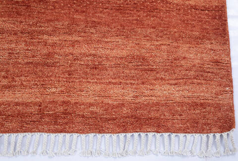 Gabbeh Multicolor Hand Knotted 57 X 710 Area Rug 700-146152 Image 4