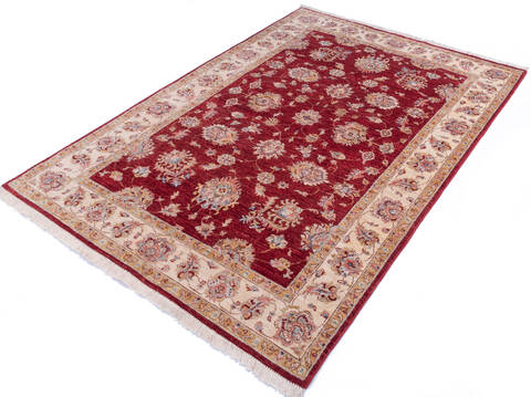Chobi Red Hand Knotted 510 X 84 Area Rug 700-146157 Image 2