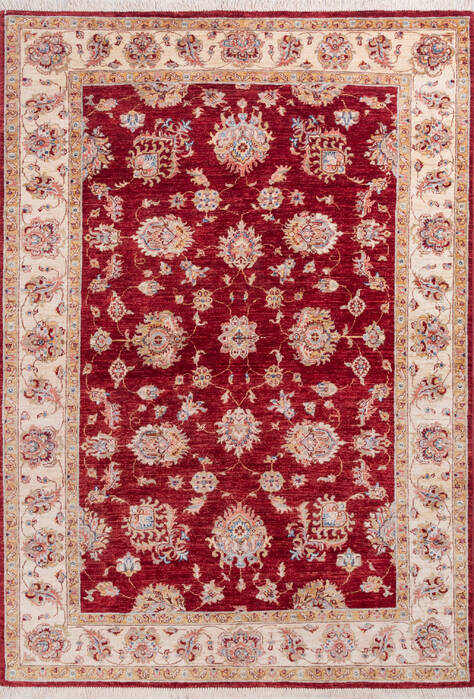 Chobi Red Hand Knotted 510 X 84 Area Rug 700-146157 Image 0