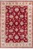 Chobi Red Hand Knotted 510 X 84  Area Rug 700-146157 Thumb 0