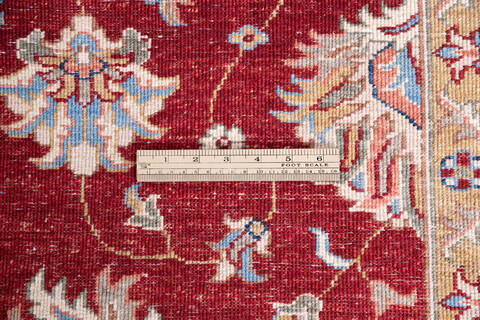 Chobi Red Hand Knotted 58 X 711 Area Rug 700-146158 Image 6
