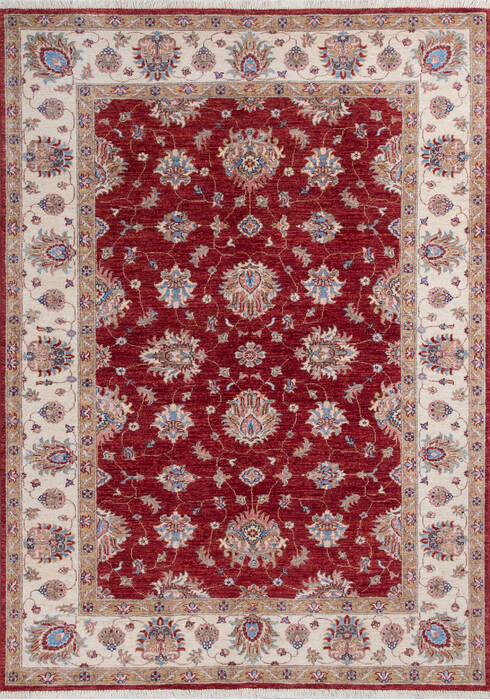 Chobi Red Hand Knotted 58 X 711 Area Rug 700-146158 Image 0
