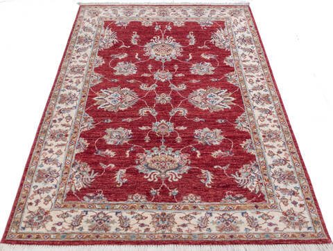 Chobi Red Hand Knotted 41 X 511  Area Rug 700-146160 Image 1