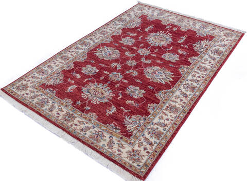 Chobi Red Hand Knotted 41 X 511  Area Rug 700-146160 Image 2