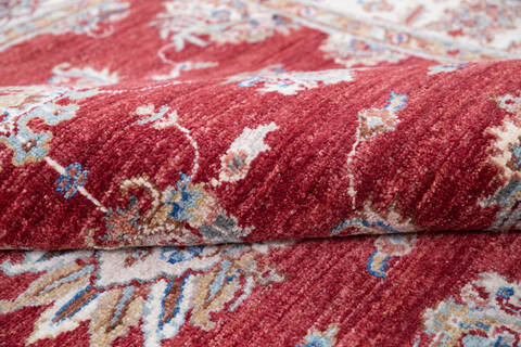 Chobi Red Hand Knotted 41 X 511  Area Rug 700-146160 Image 5