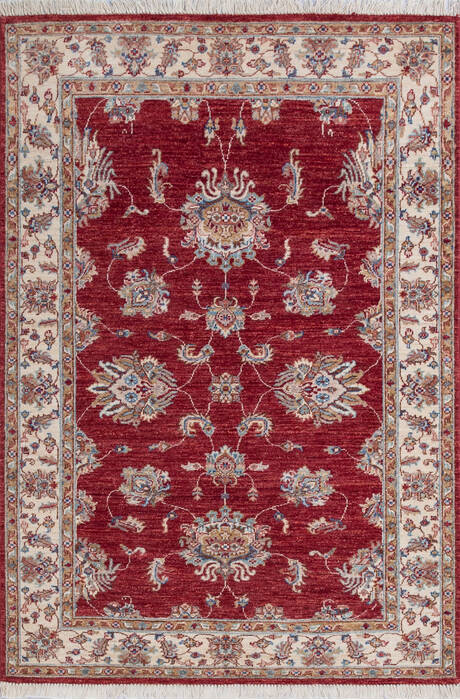 Chobi Red Hand Knotted 41 X 511  Area Rug 700-146160 Image 0