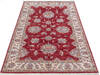 Chobi Red Hand Knotted 41 X 511  Area Rug 700-146160 Thumb 1