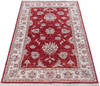 Chobi Red Hand Knotted 35 X 49 Area Rug 700-146166 Thumb 1