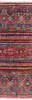 Chobi Multicolor Runner Hand Knotted 20 X 62  Area Rug 700-146173 Thumb 0