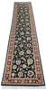 Pak-Persian Black Runner Hand Knotted 26 X 124 Area Rug 700-146174 Thumb 1