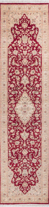 Pak-Persian Red Runner Hand Knotted 26 X 103 Area Rug 700-146176 Image 0