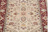 Pak-Persian Beige Runner Hand Knotted 27 X 106  Area Rug 700-146178 Thumb 3