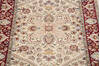 Pak-Persian Beige Runner Hand Knotted 27 X 106 Area Rug 700-146178 Thumb 3