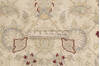 Pak-Persian Beige Runner Hand Knotted 27 X 105  Area Rug 700-146179 Thumb 7