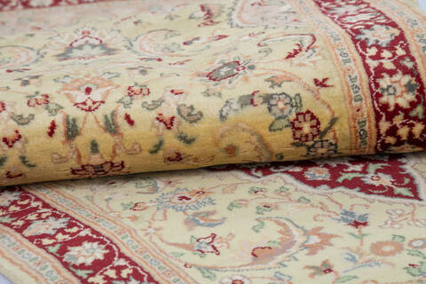 Pak-Persian Yellow Runner Hand Knotted 25 X 105 Area Rug 700-146180 Image 5