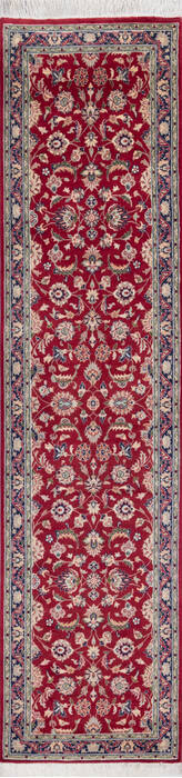 Pak-Persian Red Runner Hand Knotted 26 X 106 Area Rug 700-146181 Image 0