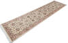 Pak-Persian Beige Runner Hand Knotted 27 X 102 Area Rug 700-146182 Thumb 2